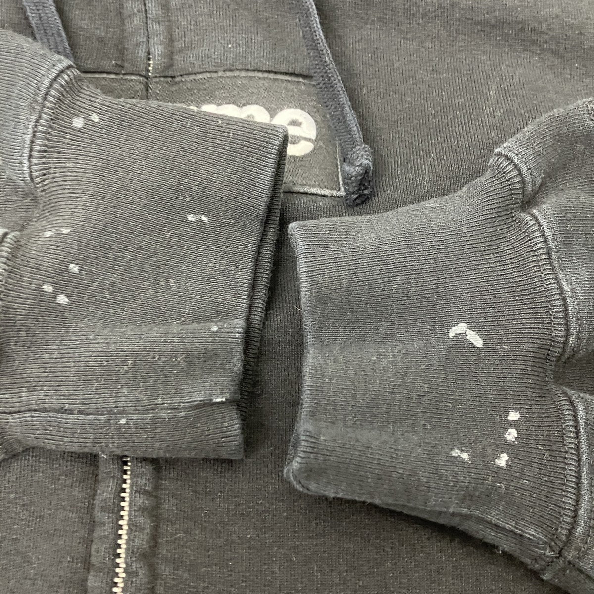 Box Logo Zip Up Hooded Sweatshirt ボックスロゴジップパーカー