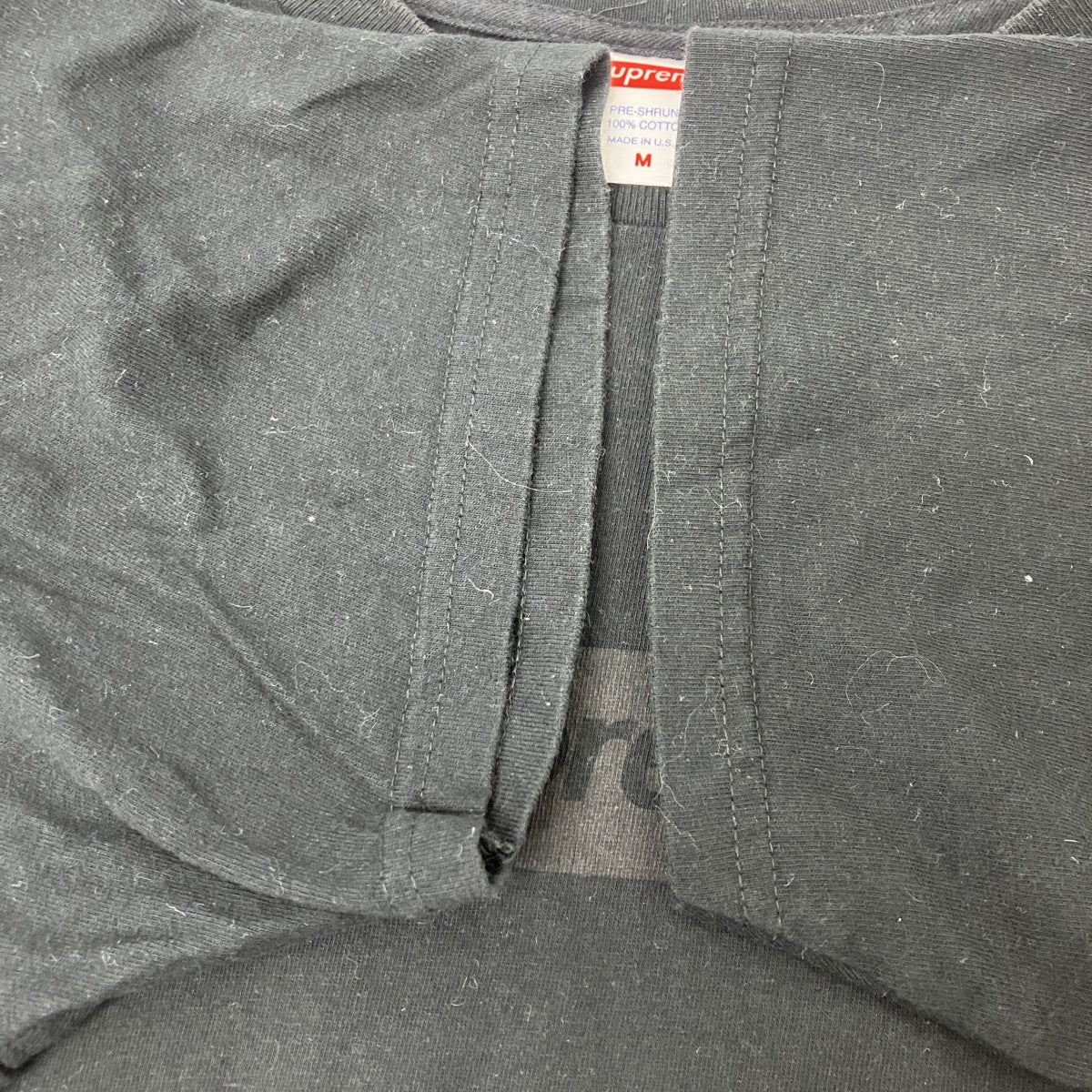 Tonal Box Logo Tee ボックスロゴプリントTシャツ