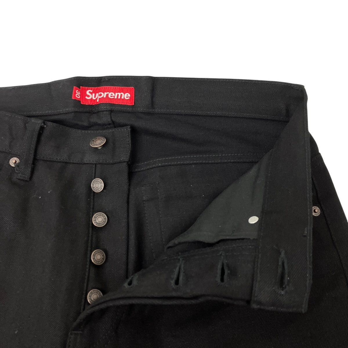 Rigid Loose Fit Selvedge Jeanデニムパンツ