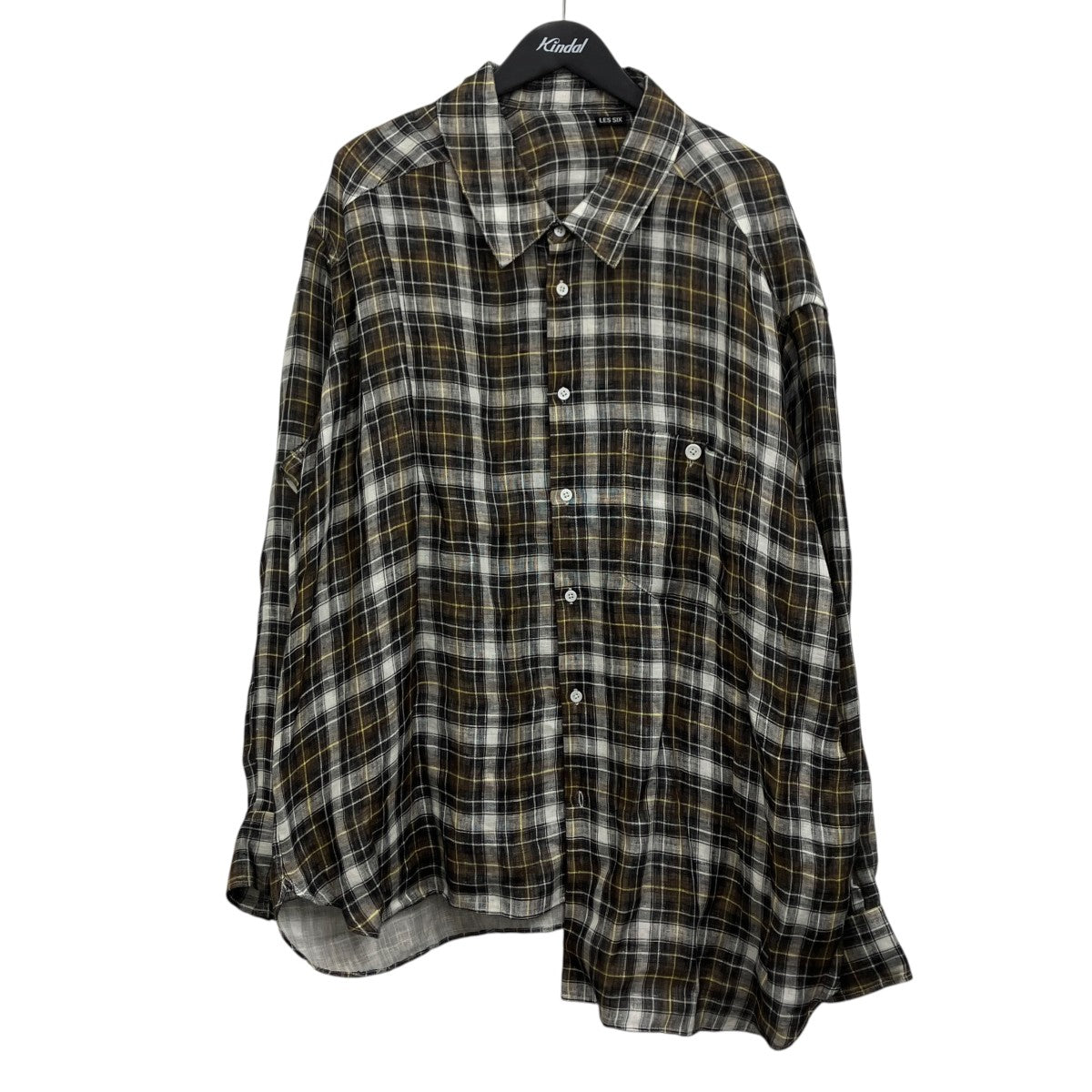 CHECK SLIP SHIRT チェックシャツ