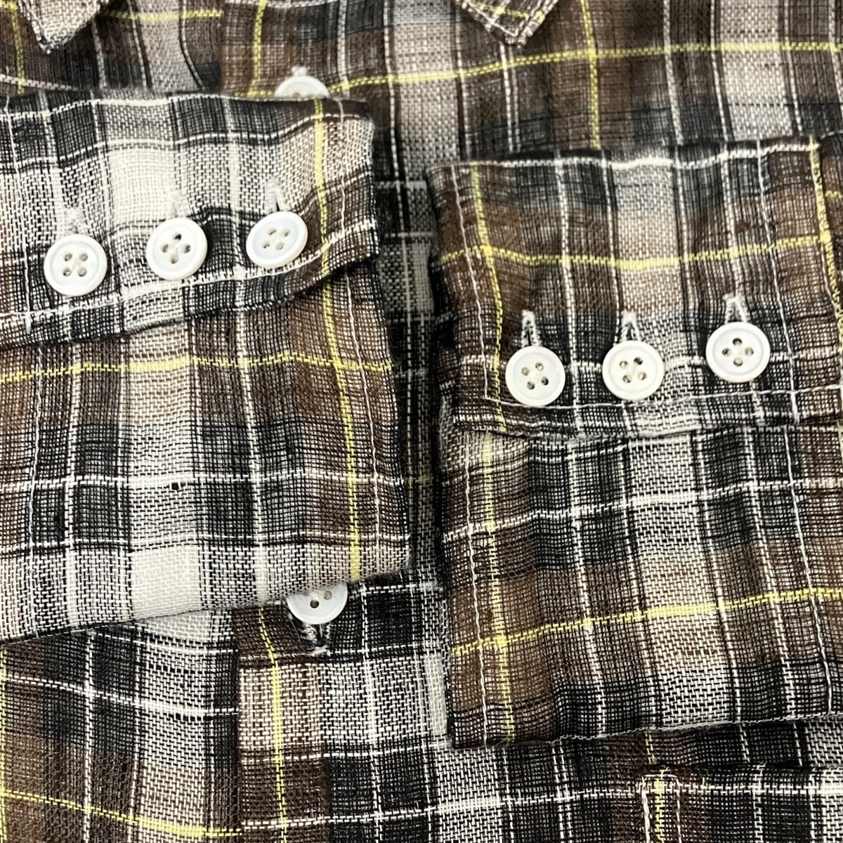 CHECK SLIP SHIRT チェックシャツ