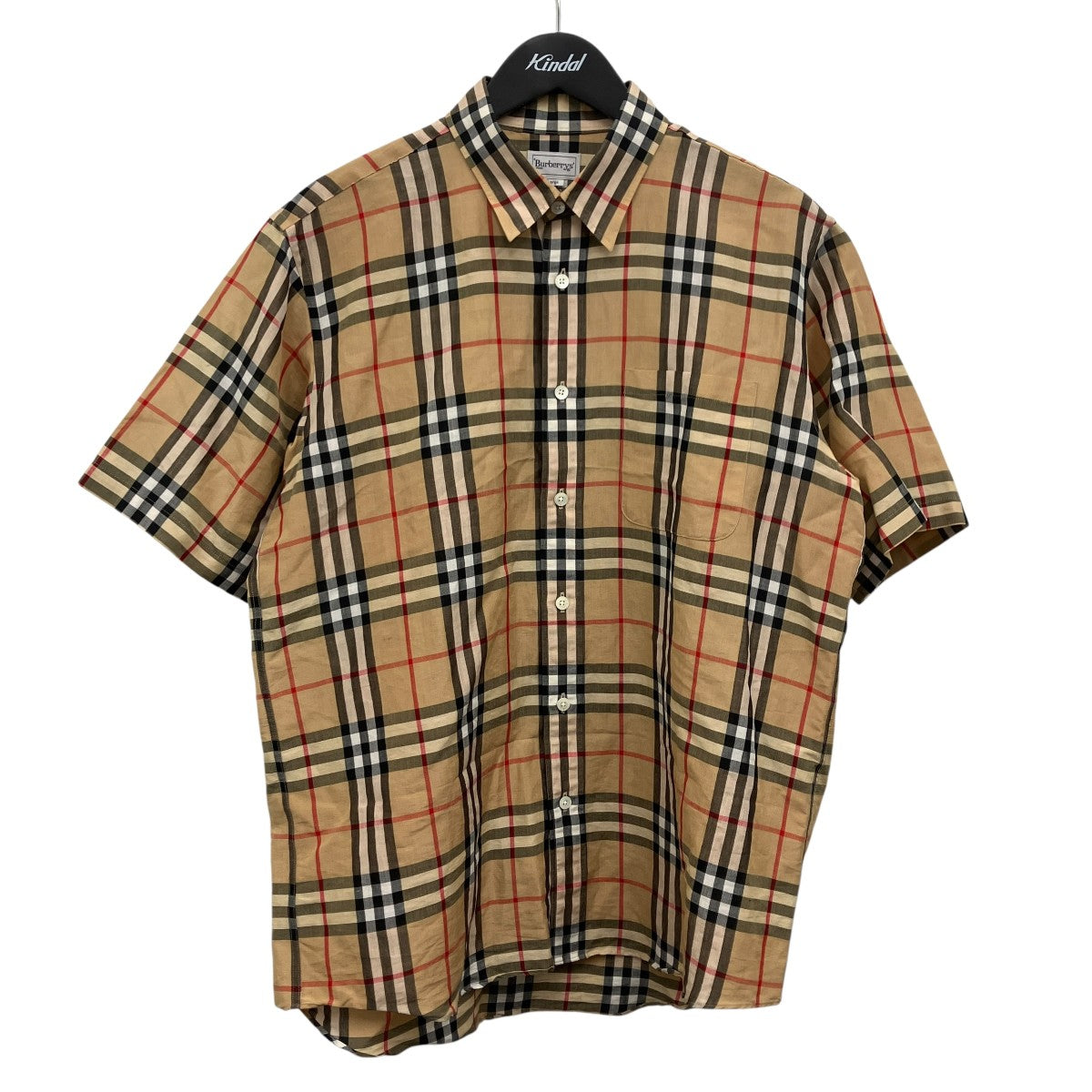 BURBERRY チェックシャツ 古着・中古-1枚目のアイテム画像