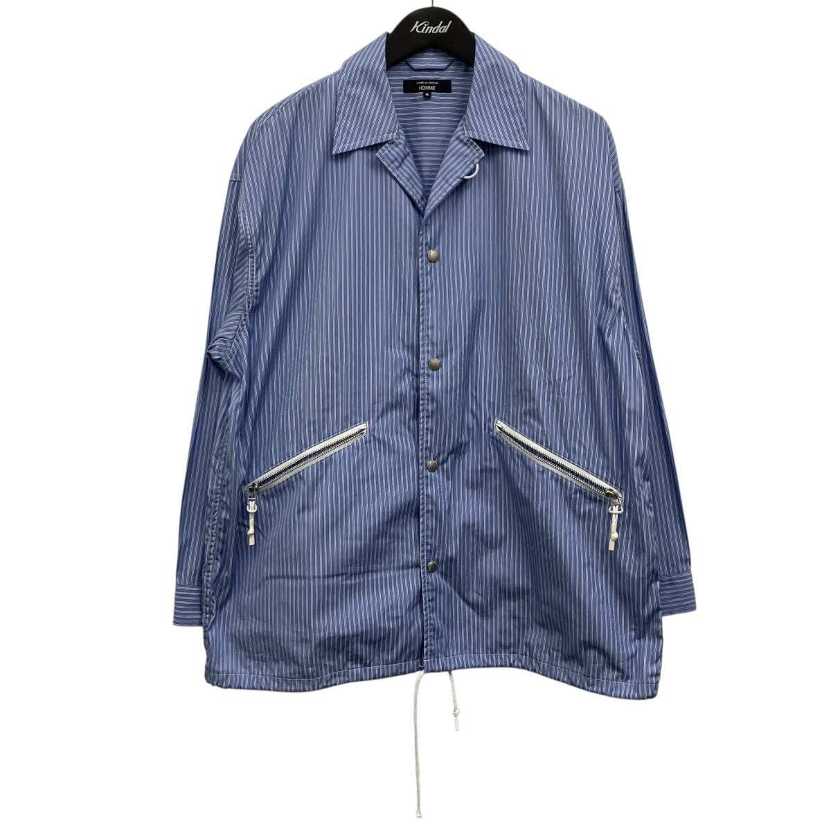 L S SHIRT ストライプコーチジャケット