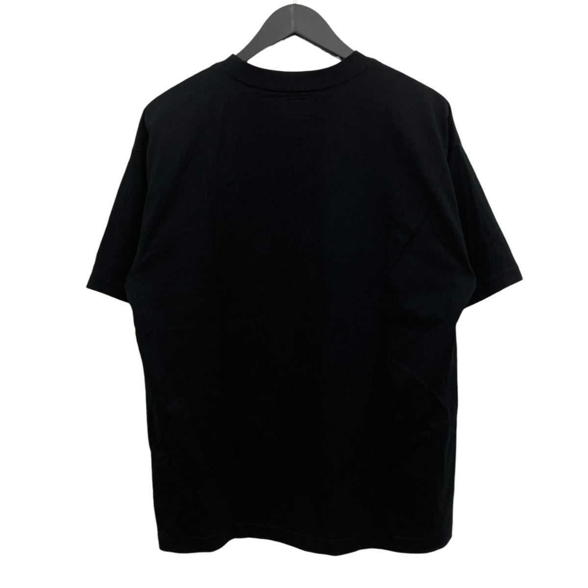 スカルEVISUロゴディストレスドTシャツ