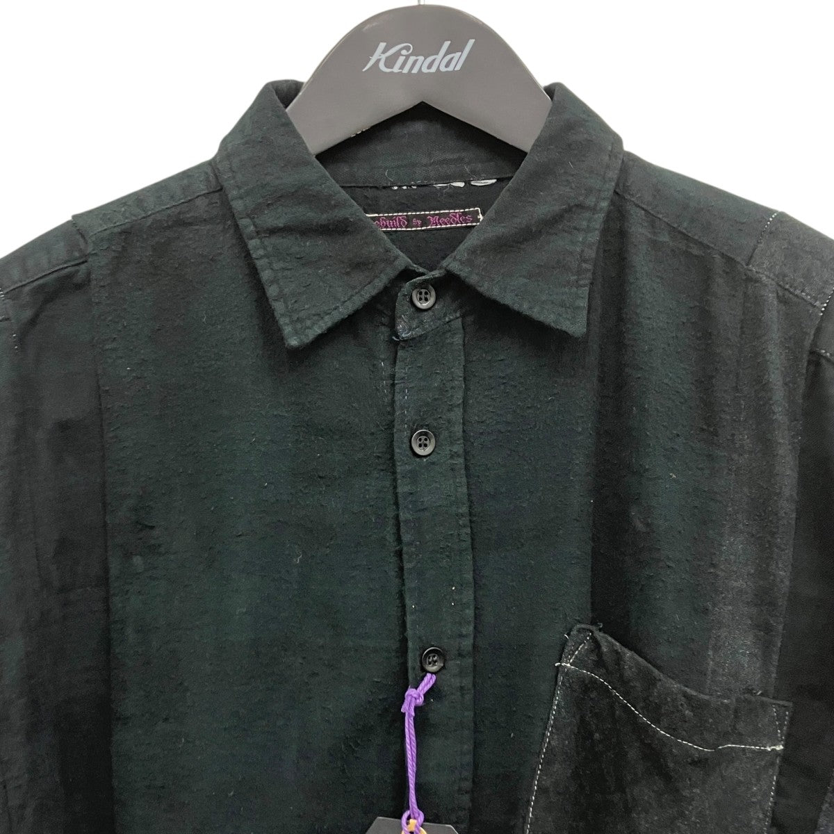 Flannel Shirt 7 Cuts Wide Shirt 切替フランネルシャツ