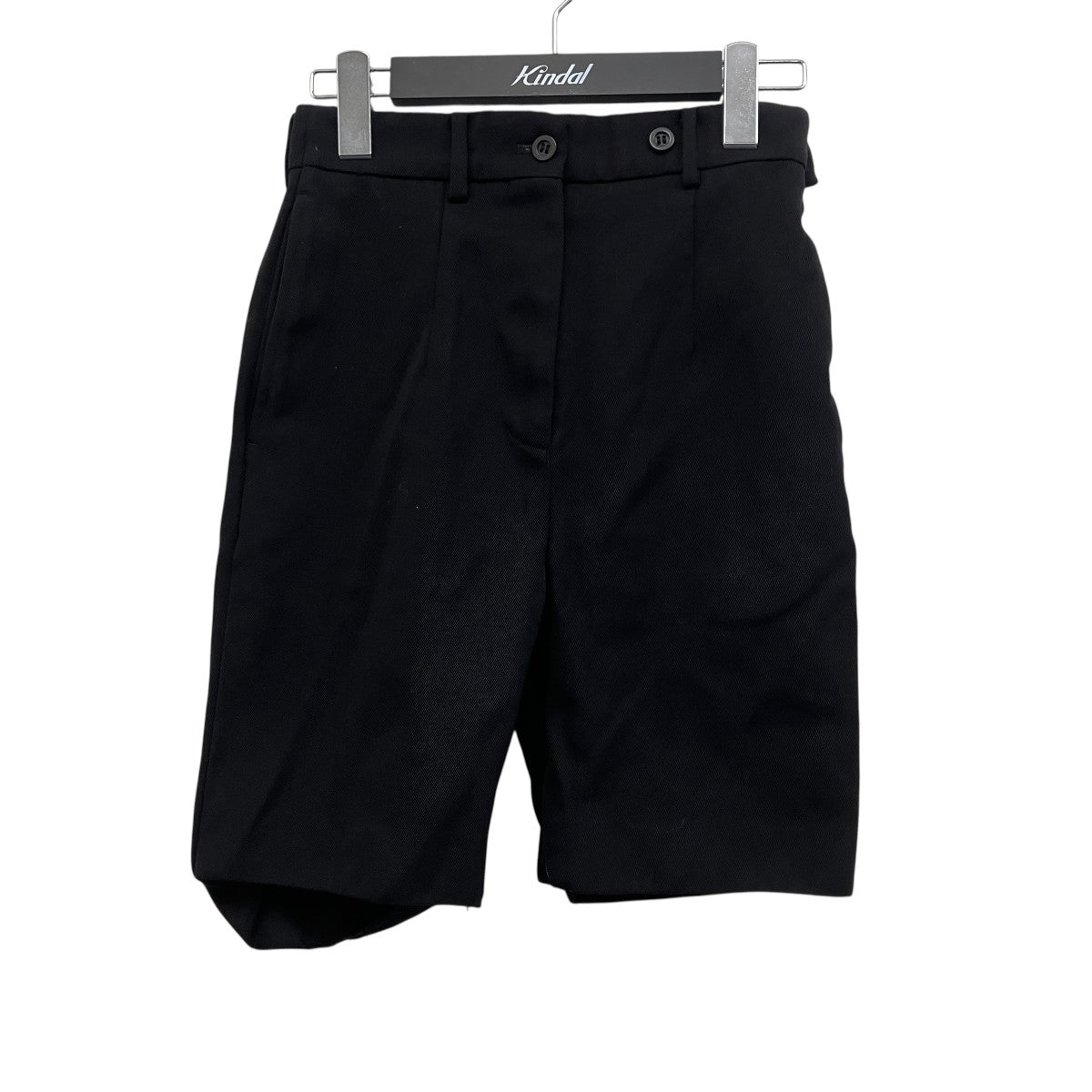 BASICKS ダブルウエストウールショートパンツ 古着・中古-1枚目のアイテム画像