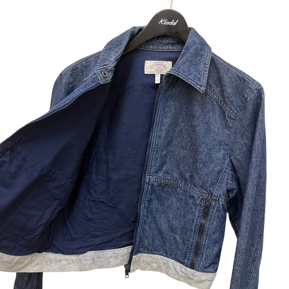 ARMANI JEANS(アルマーニジーンズ) ジップアップデニムジャケット