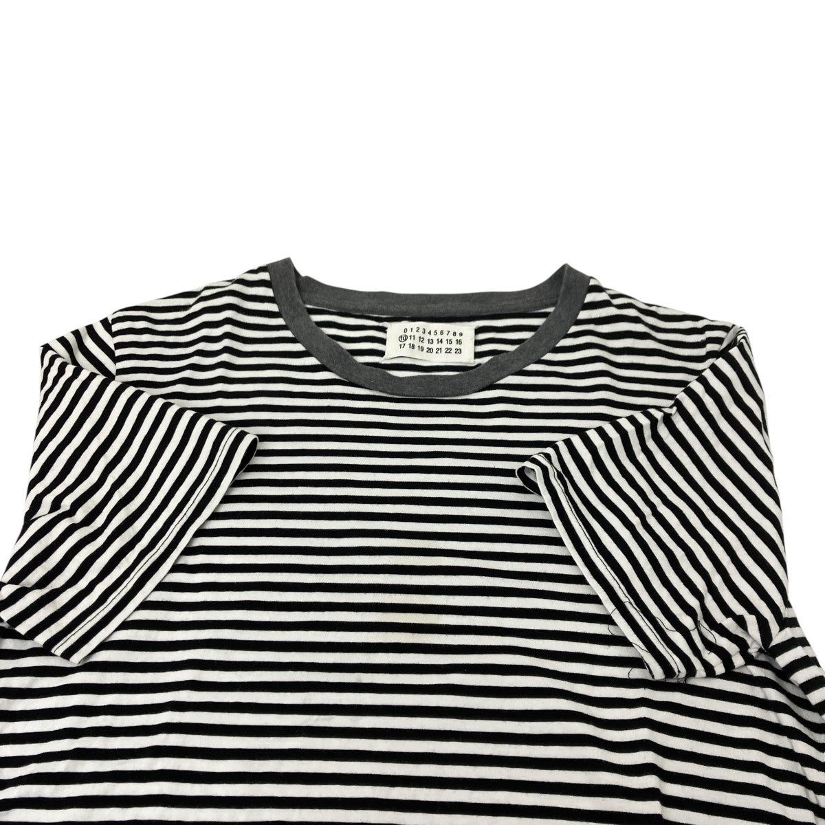 Maison Margiela ボーダーTシャツ 古着・中古-4枚目のアイテム画像