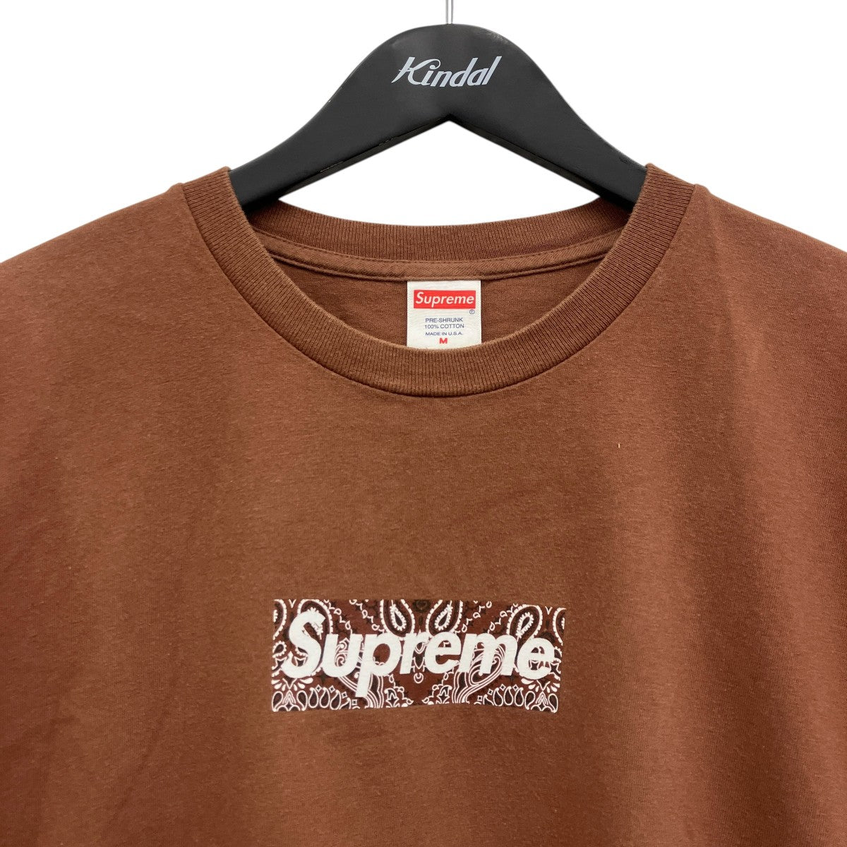 Supreme バンダナボックスロゴTシャツ 古着・中古-3枚目のアイテム画像