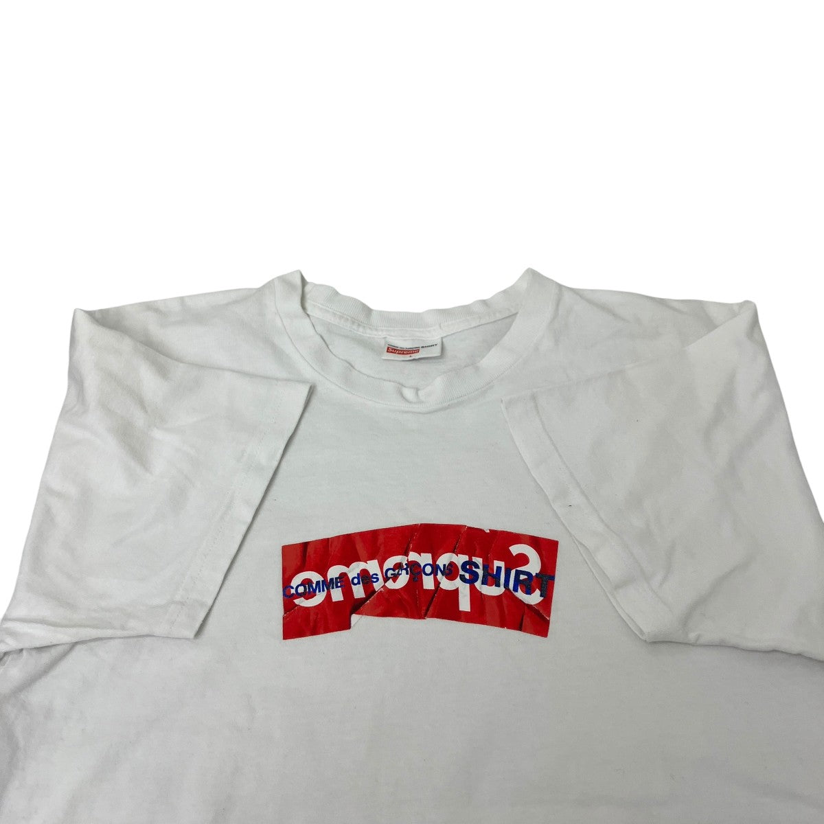 Supreme×COMME des GARCONS SHIRT プリントTシャツ 古着・中古-4枚目のアイテム画像