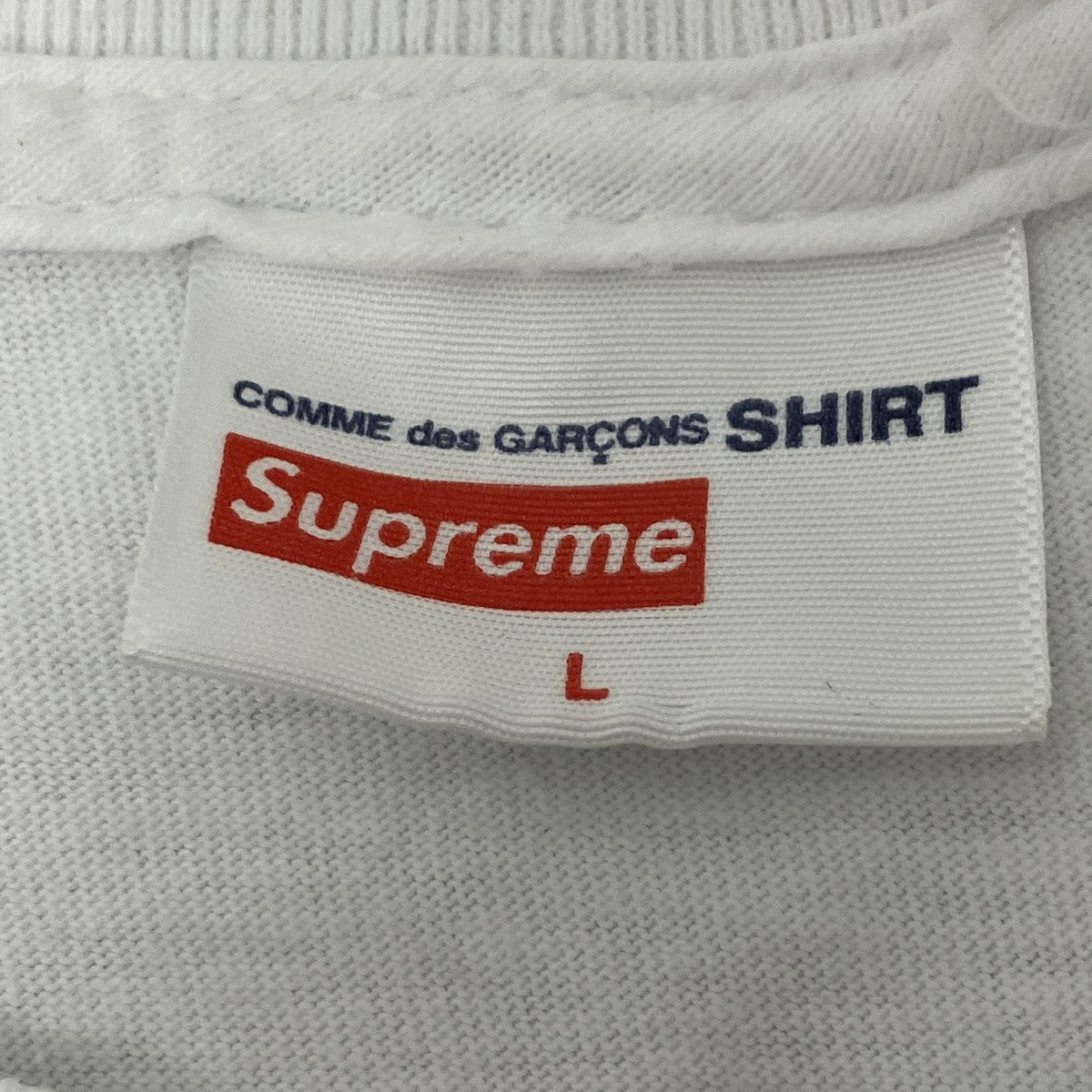Supreme×COMME des GARCONS SHIRT プリントTシャツ 古着・中古-9枚目のアイテム画像