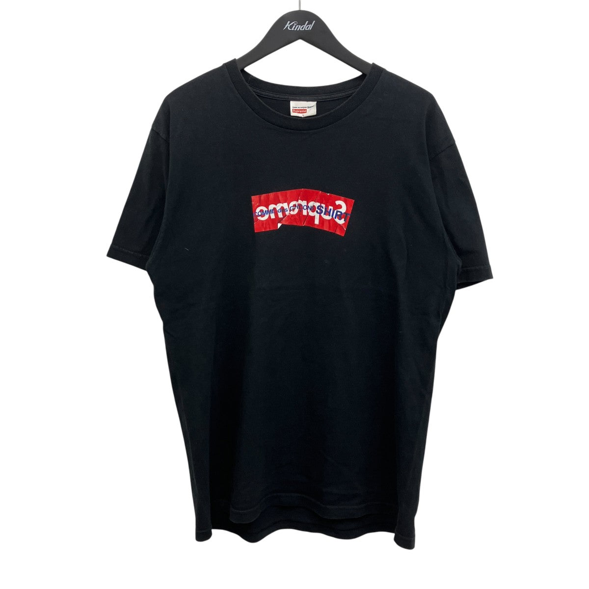 Supreme×COMME des GARCONS SHIRT プリントTシャツ 古着・中古-1枚目のアイテム画像