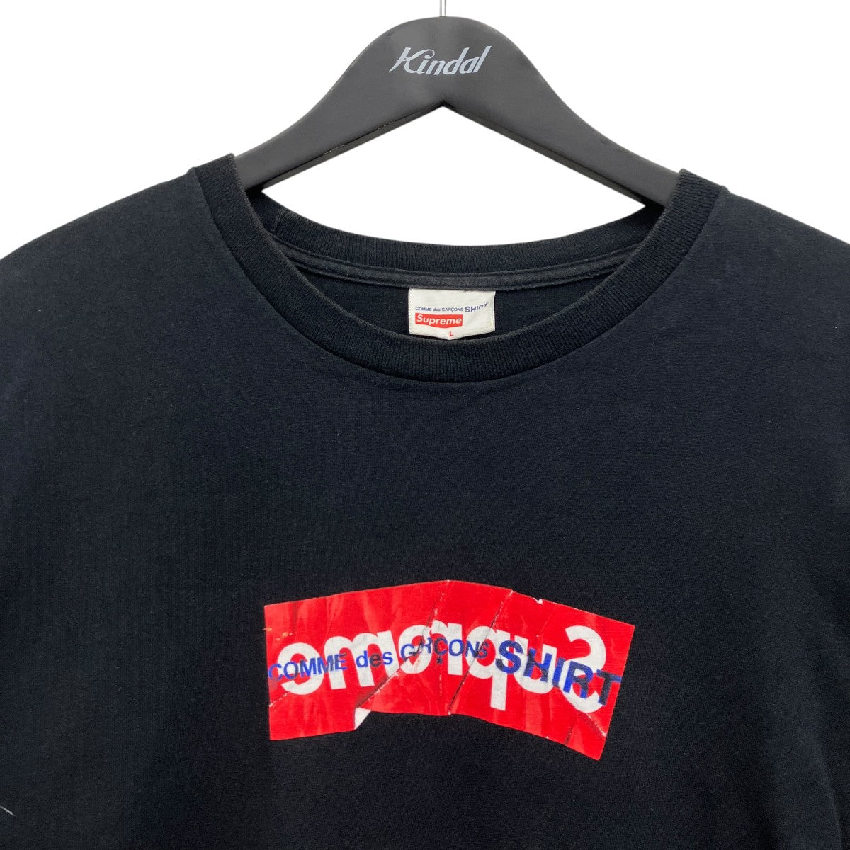 Supreme×COMME des GARCONS SHIRT プリントTシャツ 古着・中古-3枚目のアイテム画像