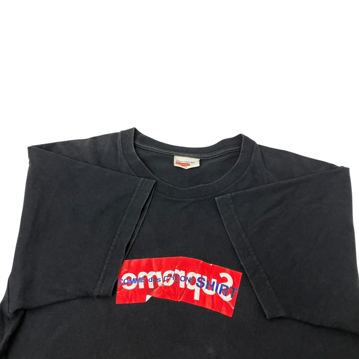 Supreme×COMME des GARCONS SHIRT プリントTシャツ 古着・中古-4枚目のアイテム画像