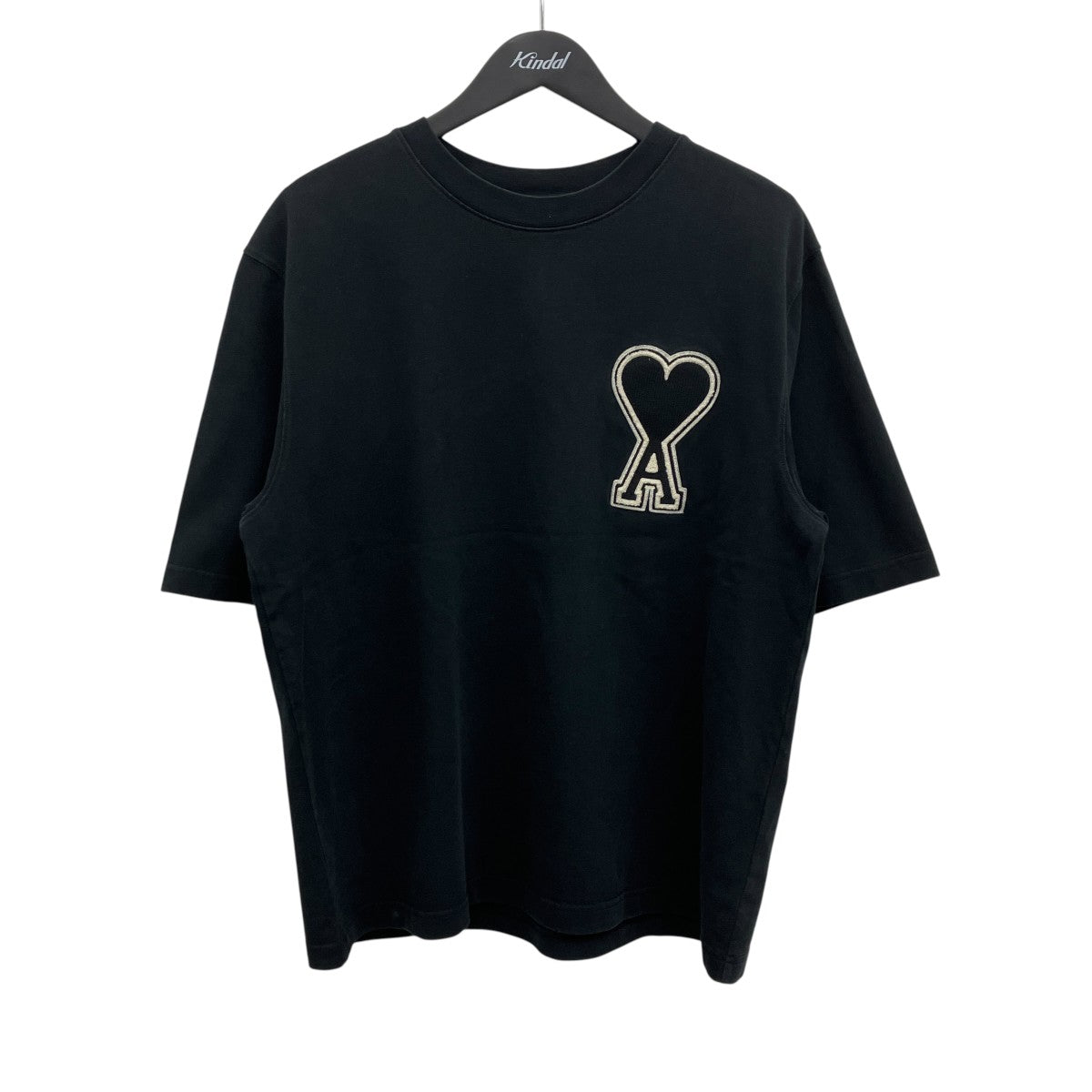 AMI PARIS ハートロゴTシャツ 古着・中古-1枚目のアイテム画像