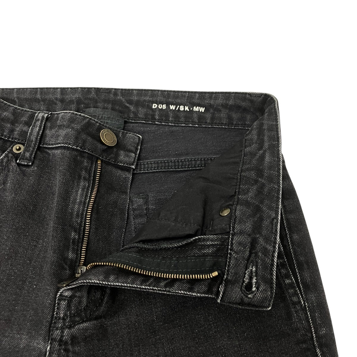 Saint Laurent Paris デニムパンツ 古着・中古-4枚目のアイテム画像