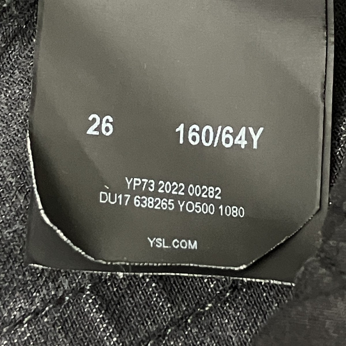 Saint Laurent Paris デニムパンツ 古着・中古-6枚目のアイテム画像