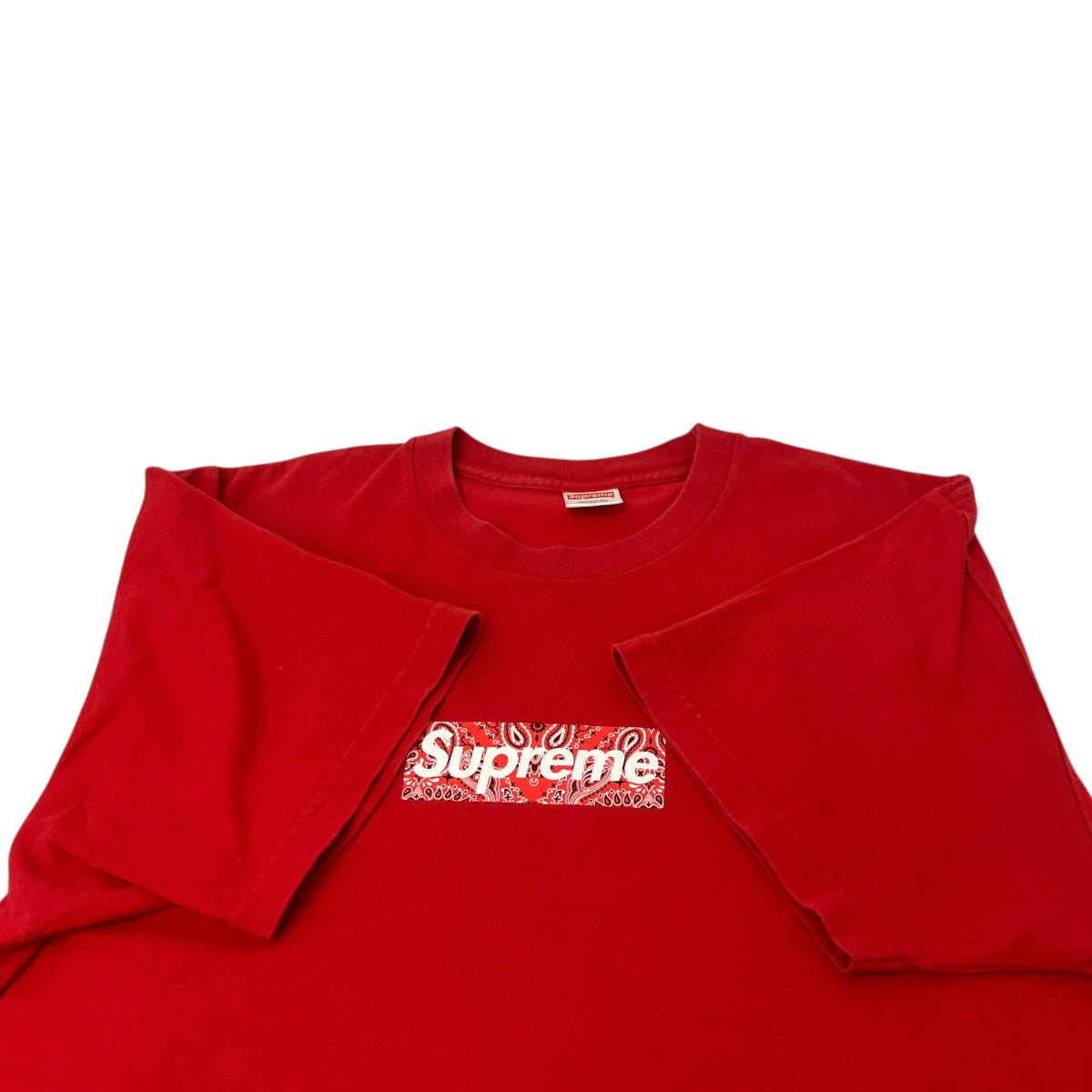 Supreme バンダナボックスロゴTシャツ 古着・中古-4枚目のアイテム画像