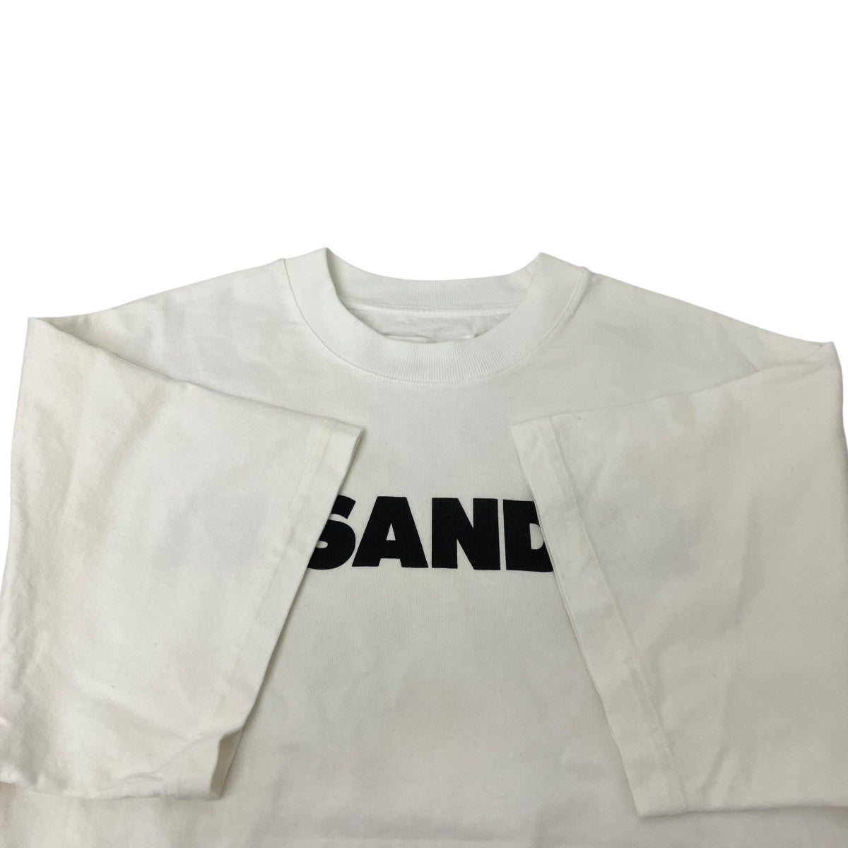 【早い者勝ち】日曜日の午前中まで JIL SANDER ロゴプリント Tシャツ JIL SANDER(ジルサンダー) ロゴプリントTシャツ JSPS707050 ホワイト