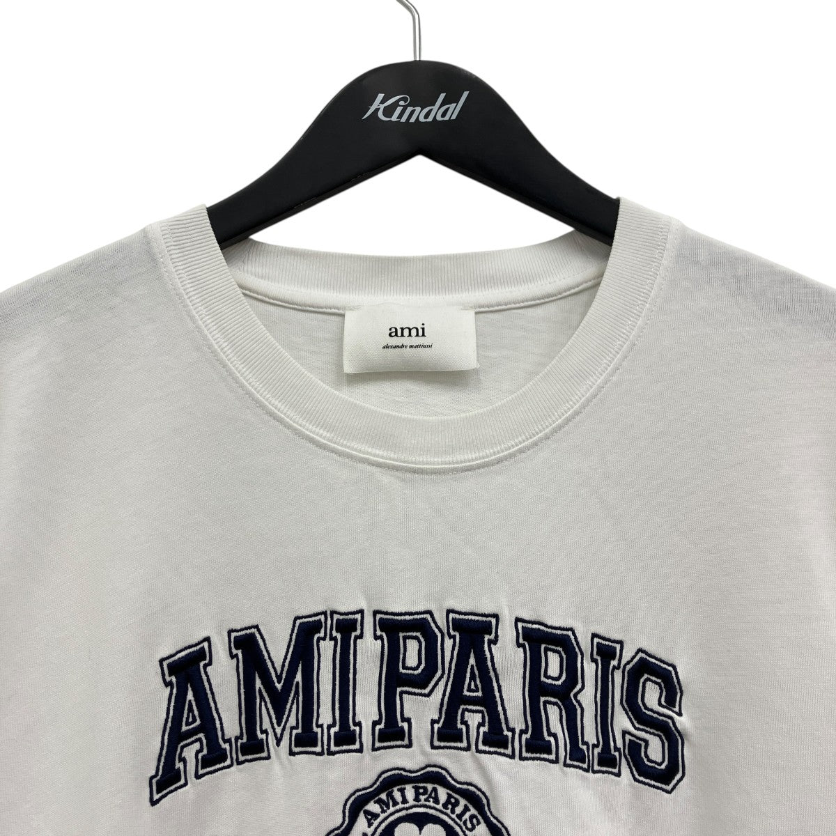 AMI PARIS カレッジロゴTシャツ 古着・中古-3枚目のアイテム画像