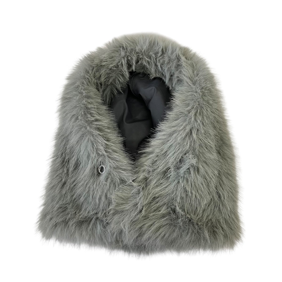 LONG FAUX FUR HOODフェイクファーフードキャップW-242048