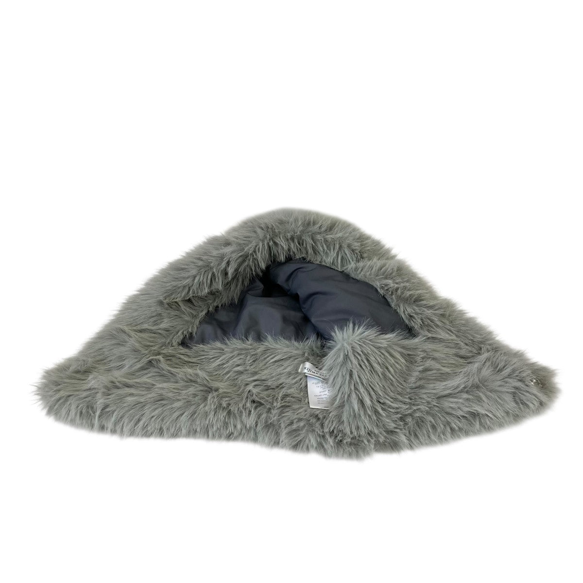 LONG FAUX FUR HOODフェイクファーフードキャップW-242048