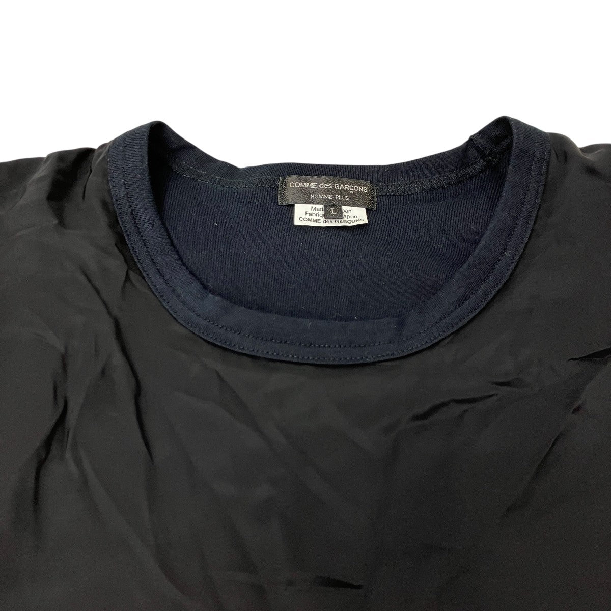 COMME des GARCONS HOMME PLUS インサイドアウトカットソー 古着・中古-4枚目のアイテム画像