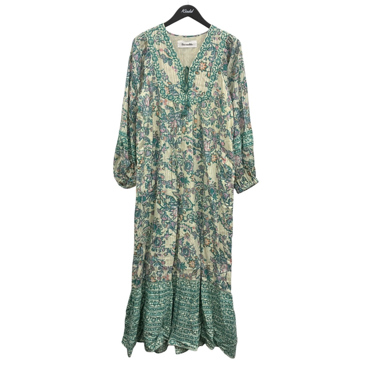 Paisley Flower Print Dress フラワープリントドレス
