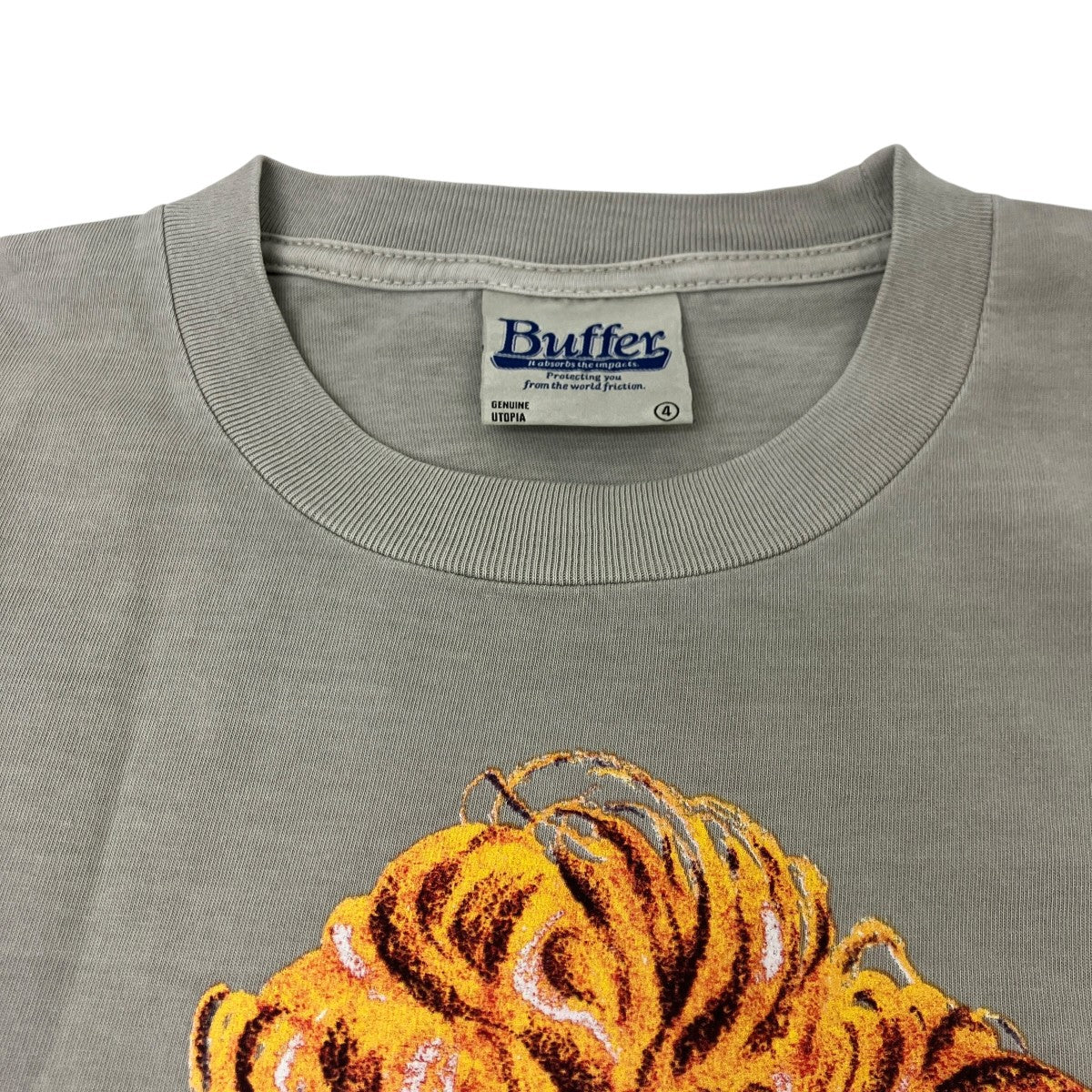 Buffer プリントTシャツ 古着・中古-4枚目のアイテム画像