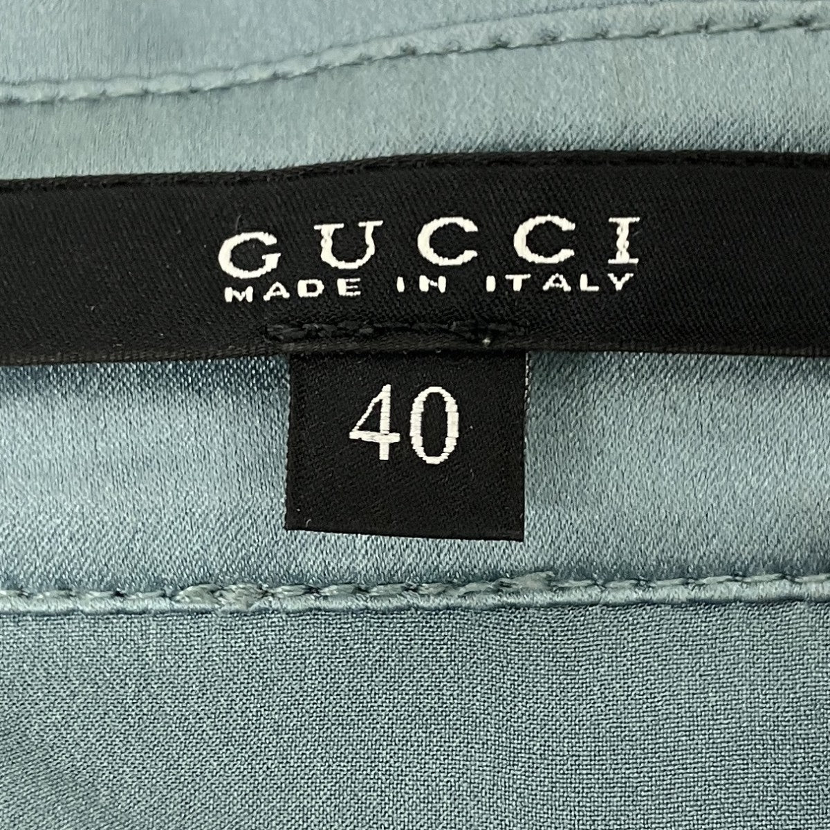 GUCCI シルクブラウス 古着・中古-10枚目のアイテム画像