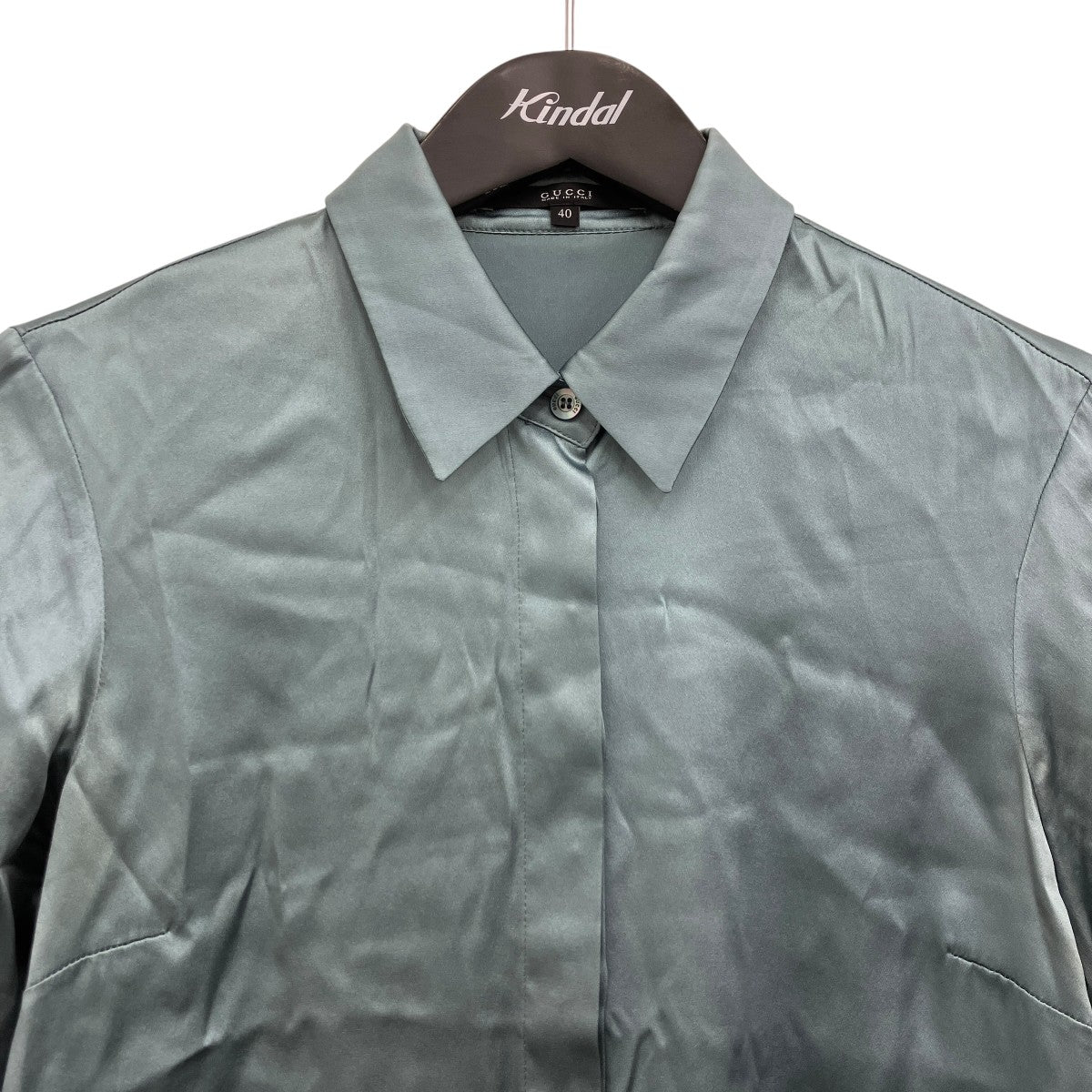 GUCCI シルクブラウス 古着・中古-3枚目のアイテム画像