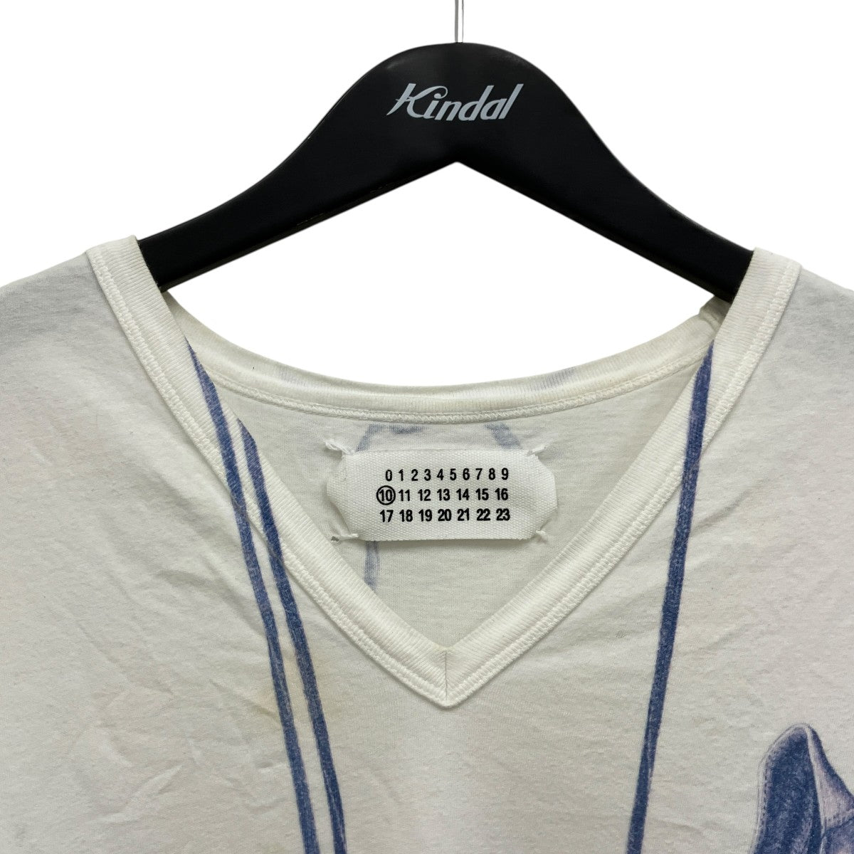 07SS トロンプルイユVネックTシャツ