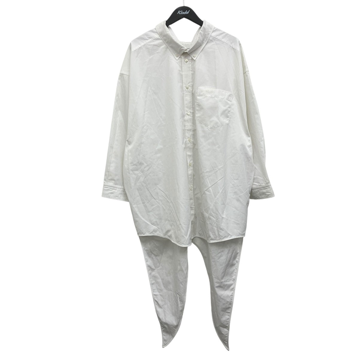 オーバーフィットロングシャツ