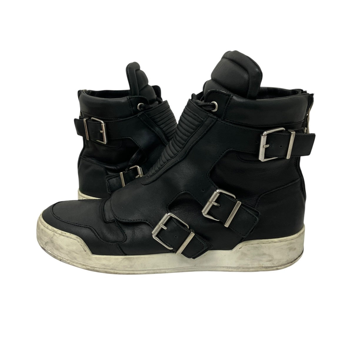 BALMAIN(バルマン) ハイカットスニーカー ブラック サイズ 43(28.5cm