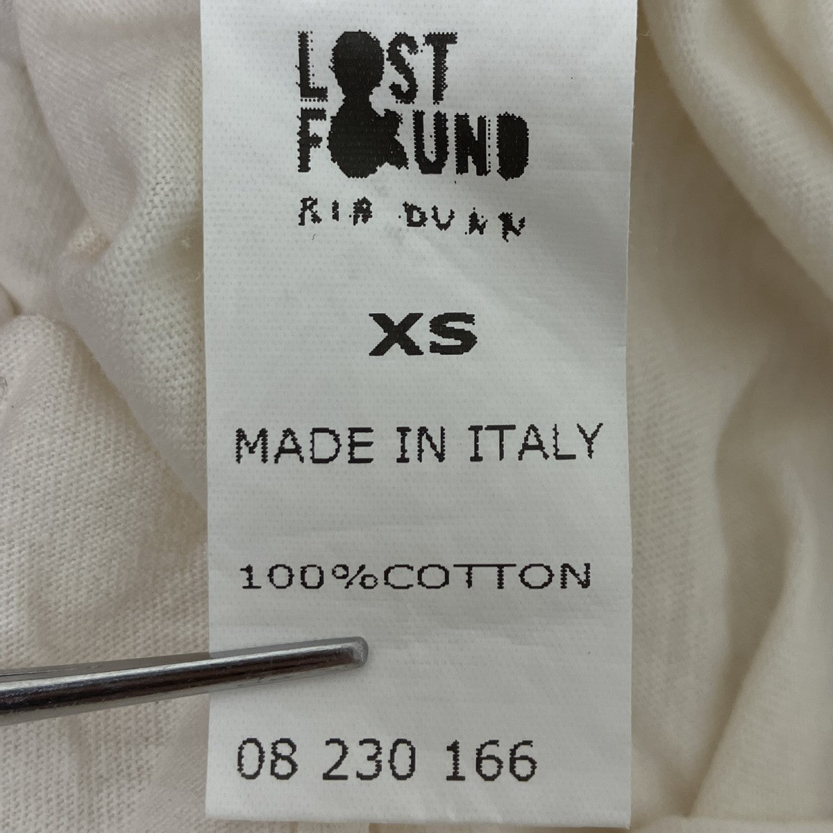 LOST＆FOUND(ロストアンドファウンド) プリントTシャツ ホワイト