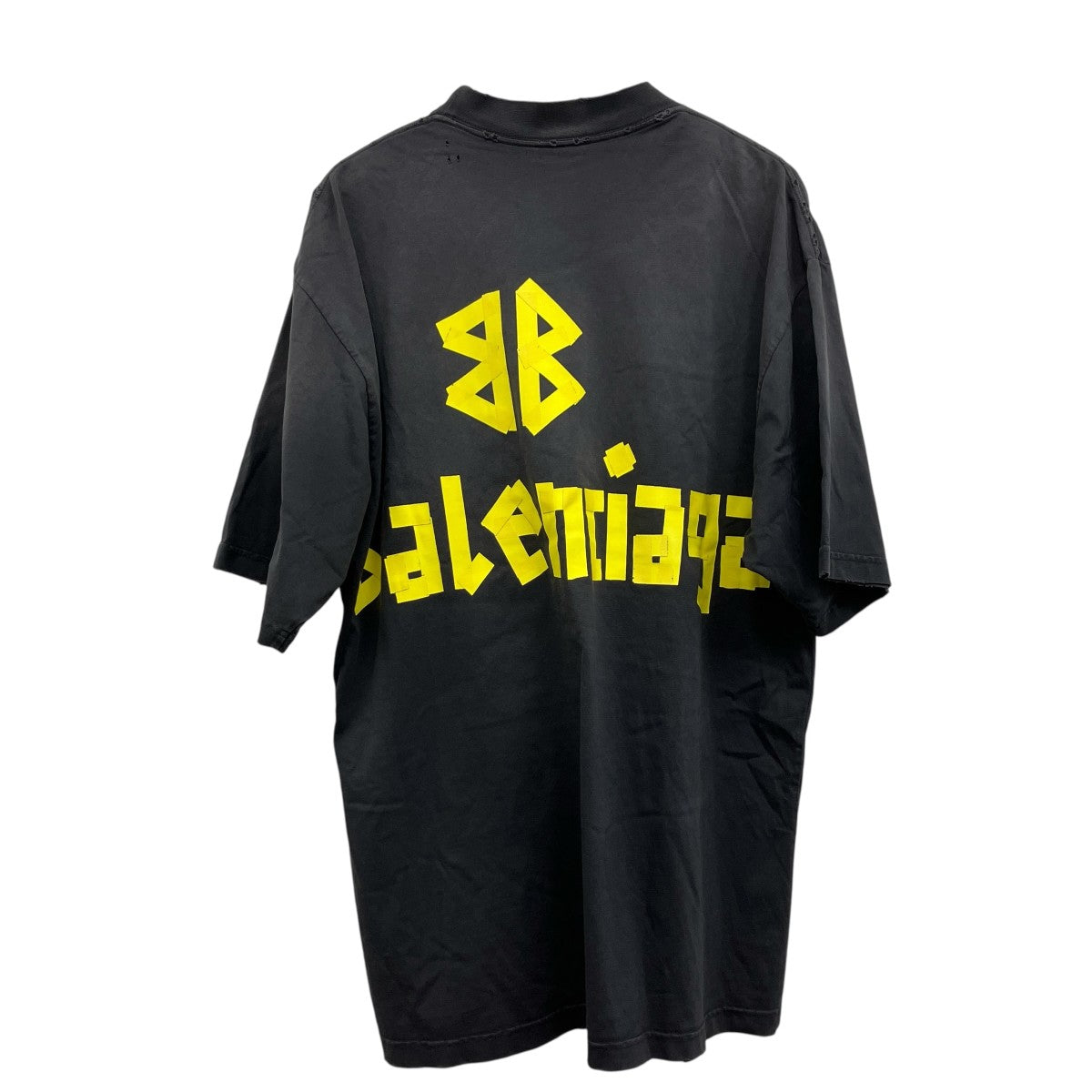 テープロゴダメージTシャツ
