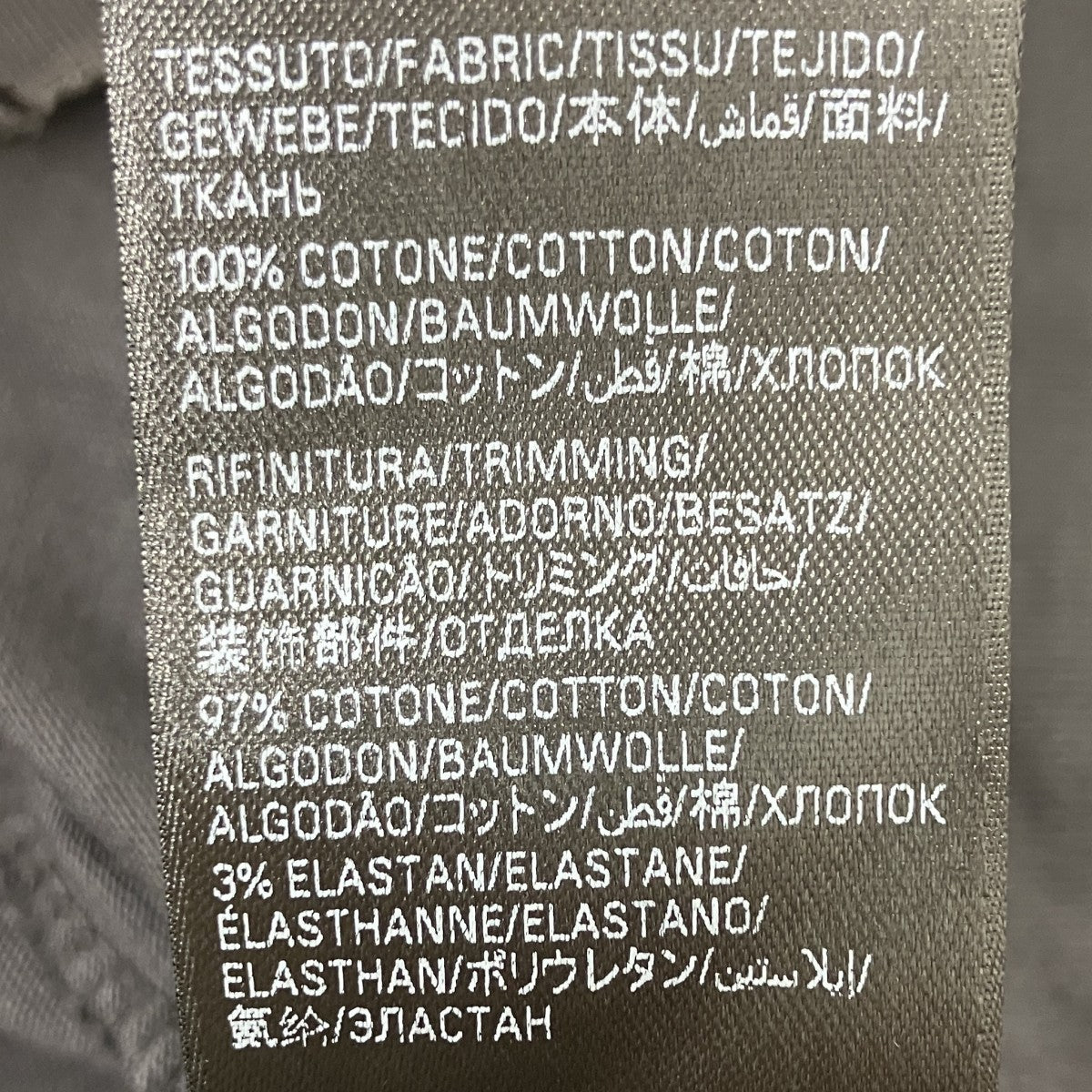 テープロゴダメージTシャツ