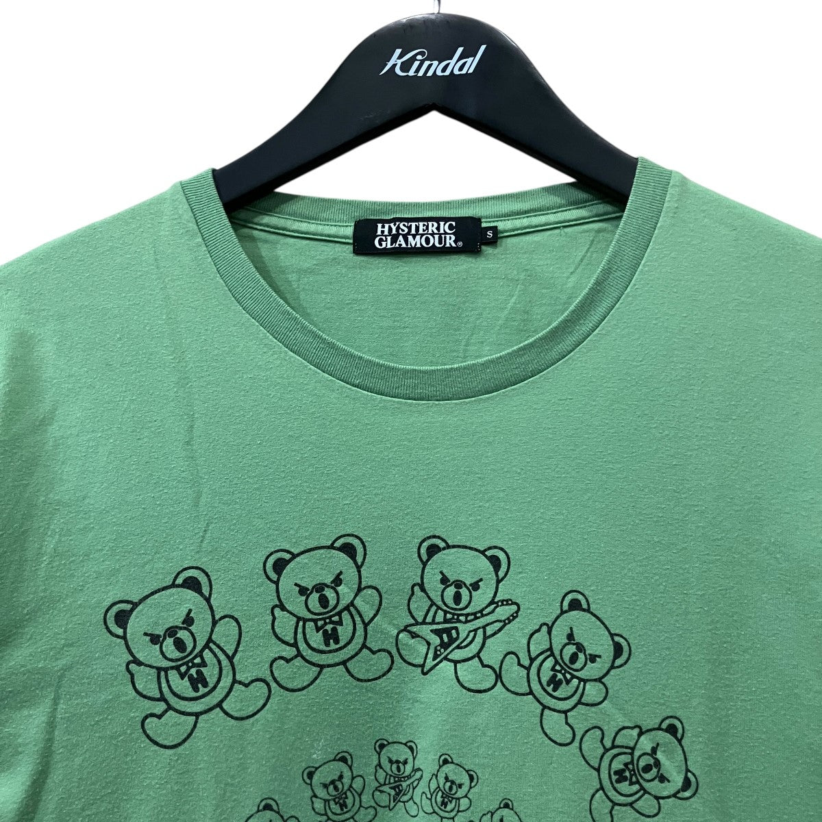 ベアプリントTシャツ