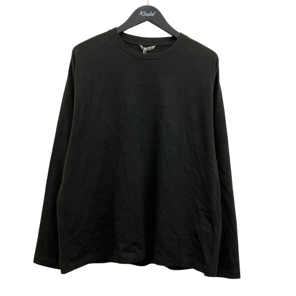 AURALEE(オーラリー) BRUSHED ORGANIC COTTON JERSEY L S TEE ロング