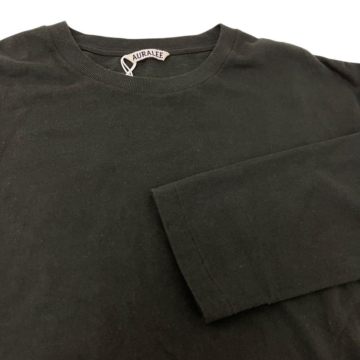 AURALEE(オーラリー) BRUSHED ORGANIC COTTON JERSEY L S TEE ロング