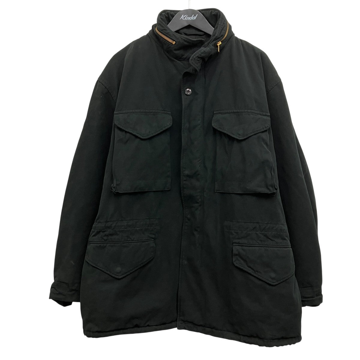 COMOLI(コモリ) 製品染 M65ジャケット C03-01026 ブラック サイズ 3