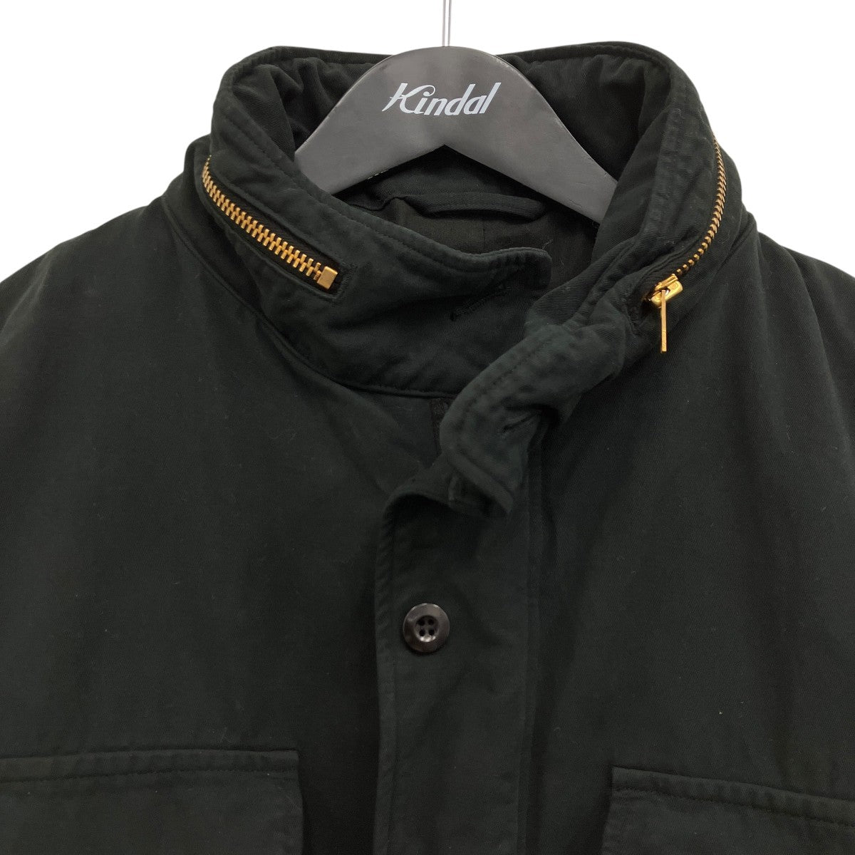 COMOLI(コモリ) 製品染 M65ジャケット C03-01026 ブラック サイズ 3