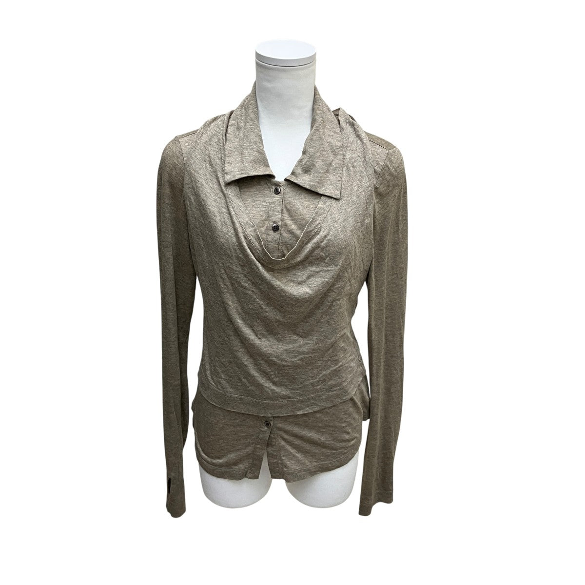 Halterneck Layered Poloホルターネックレイヤードポロシャツ145320005