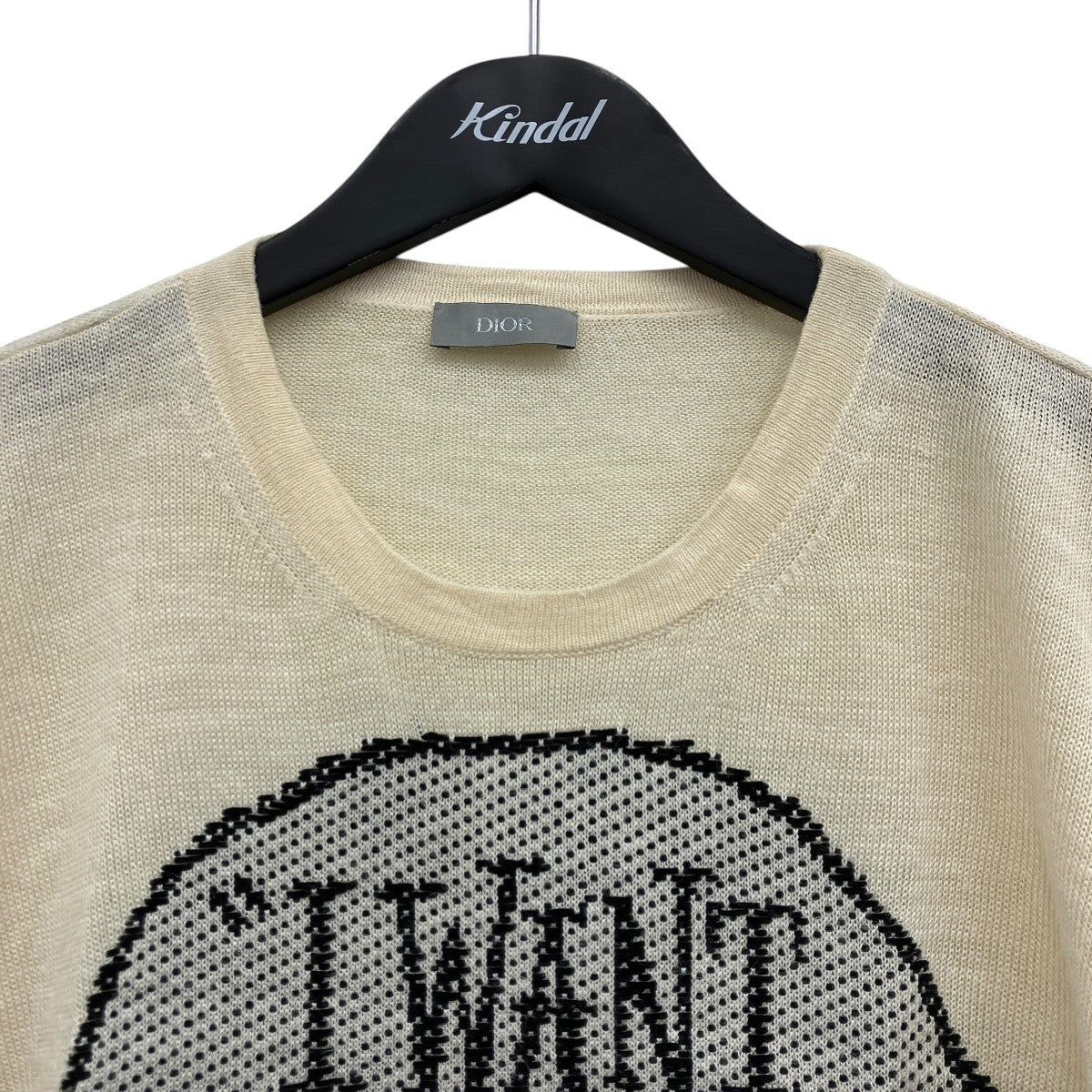 メッセージデザインニットTシャツ
