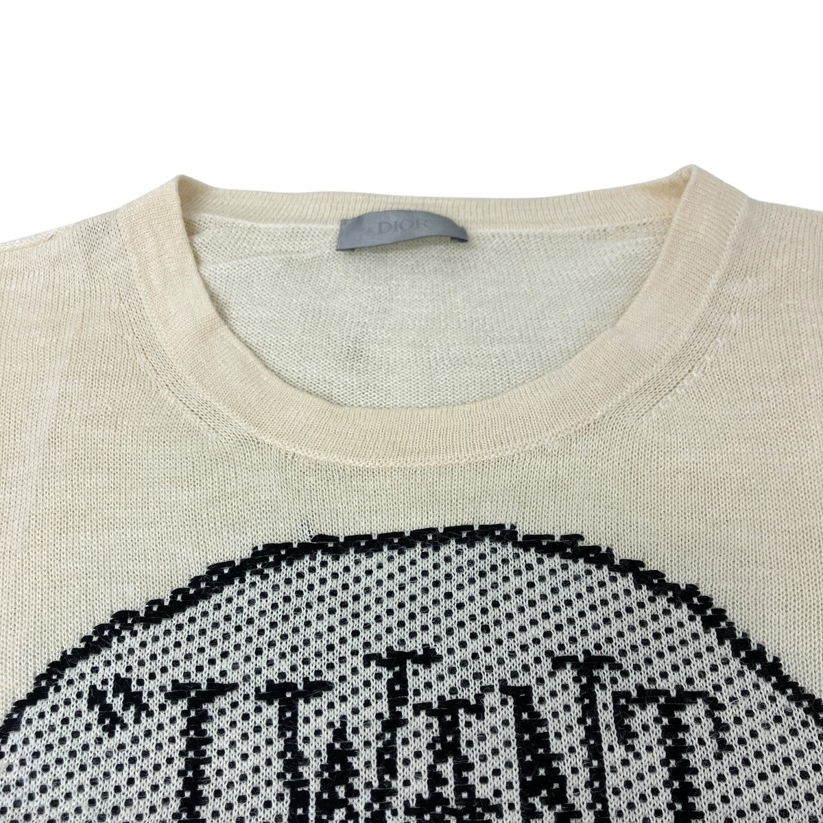 メッセージデザインニットTシャツ