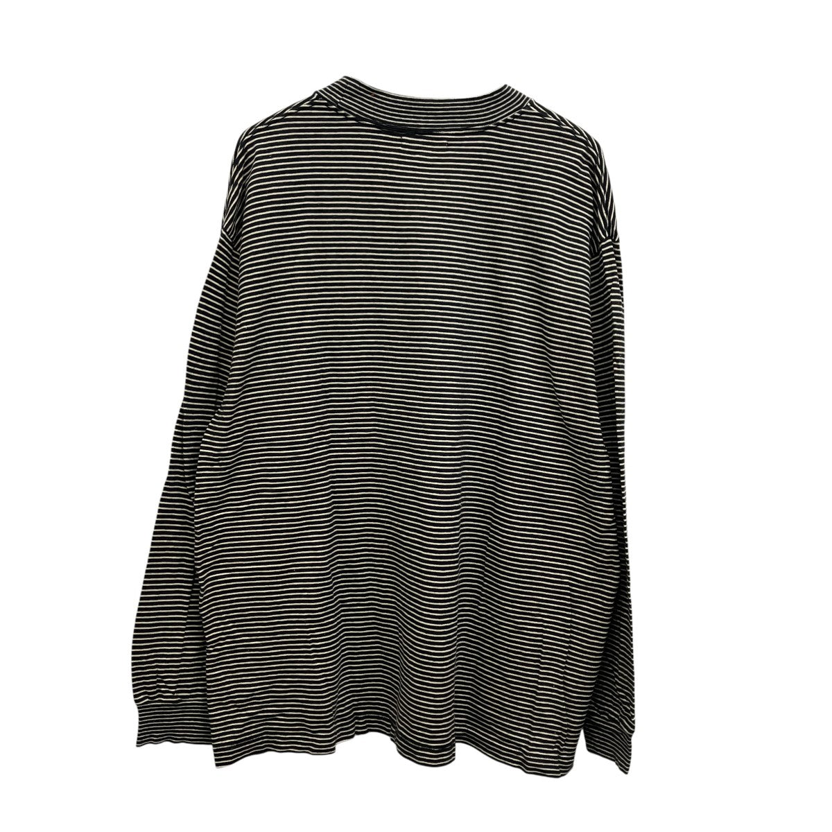 COTTON NAPPING BORDER L S TEE ボーダーロングスリーブTシャツ