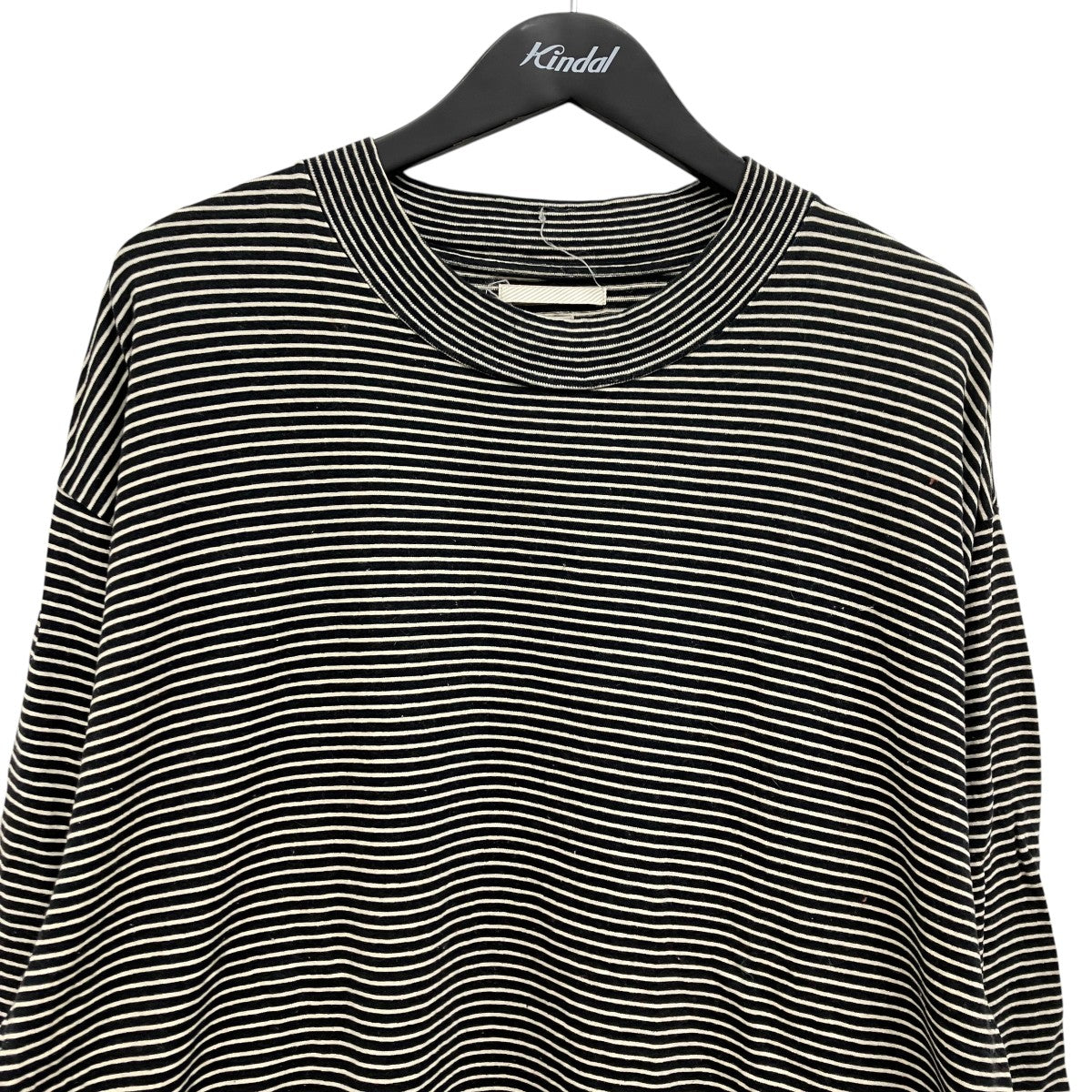 blurhms(ブラームス) COTTON NAPPING BORDER L S TEE ボーダーロング
