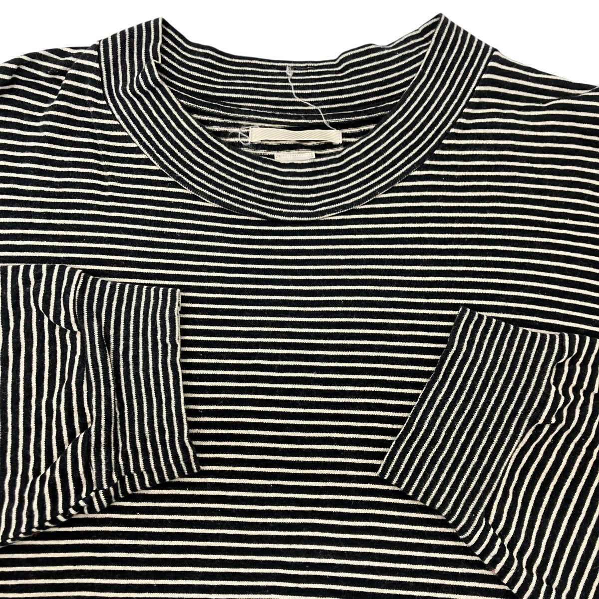 blurhms(ブラームス) COTTON NAPPING BORDER L S TEE ボーダーロング