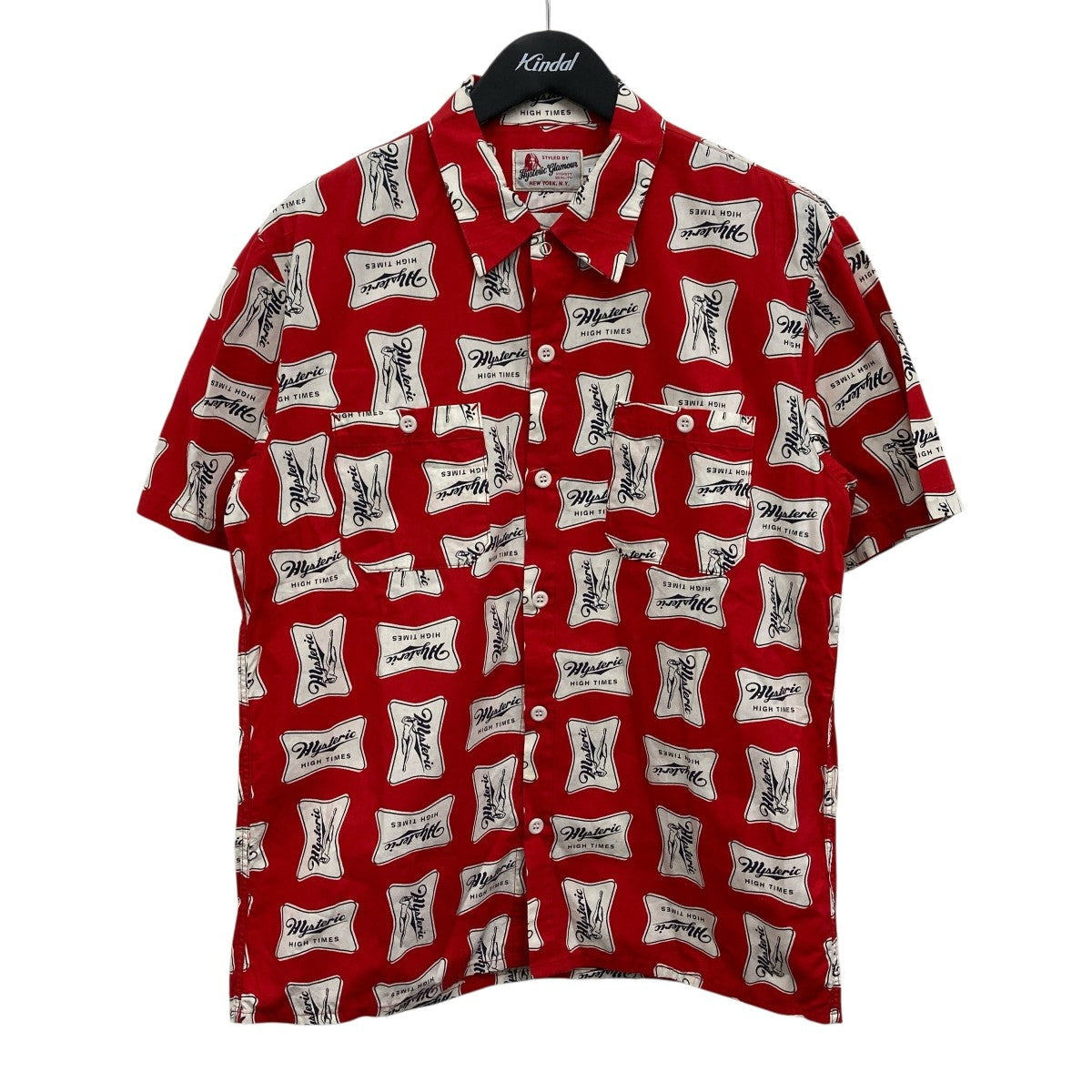 総柄シャツ
