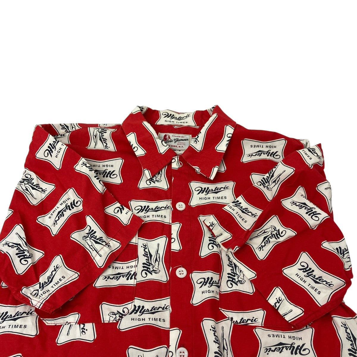総柄シャツ